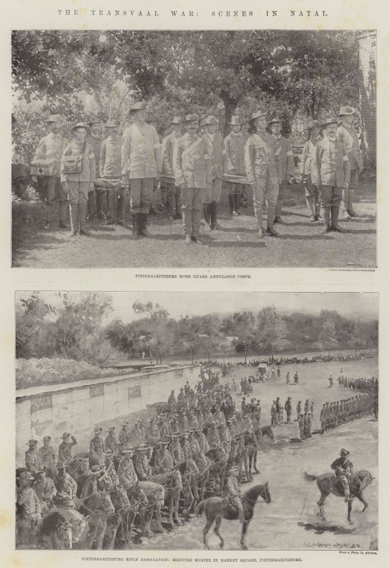 A Guerra do Transvaal, Cenas em Natal de Henry Charles Seppings Wright