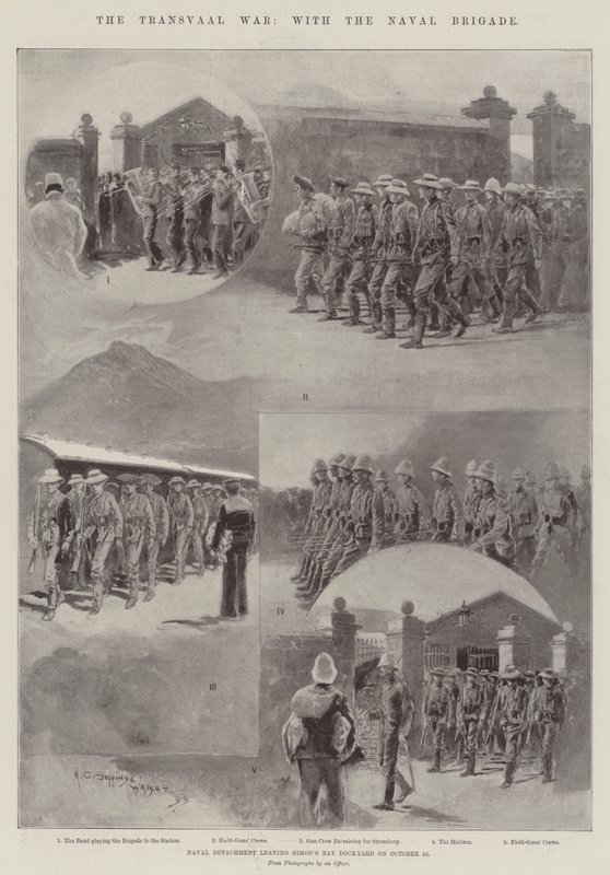 A Guerra do Transvaal, com a Brigada Naval de Henry Charles Seppings Wright