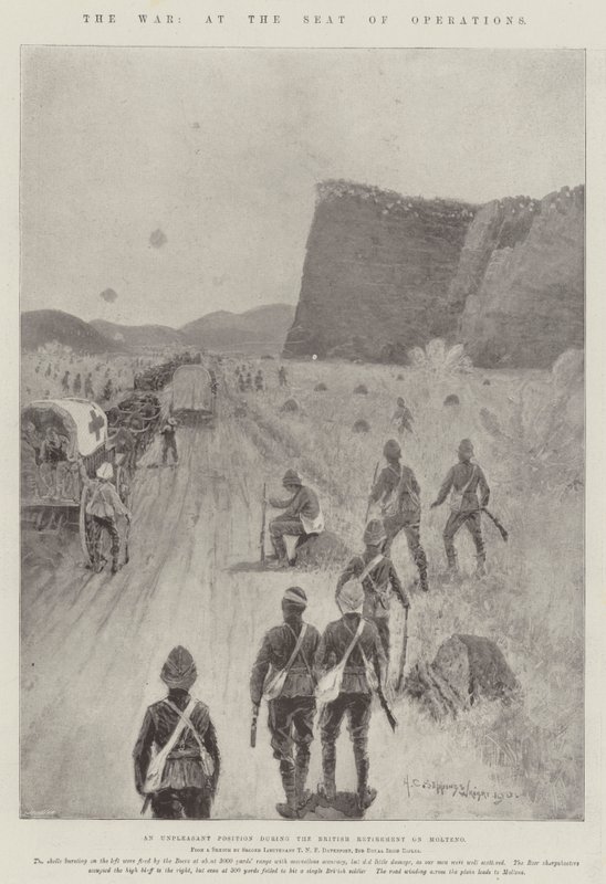 A guerra, na sede das operações de Henry Charles Seppings Wright