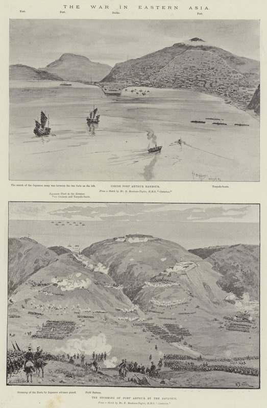 A guerra na Ásia Oriental de Henry Charles Seppings Wright