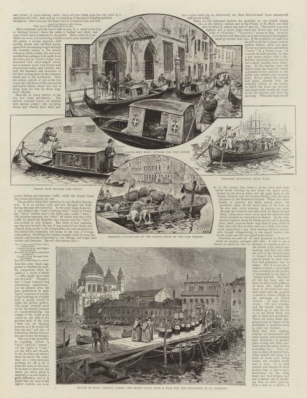 Barcos de Veneza de Henry Edward Tidmarsh