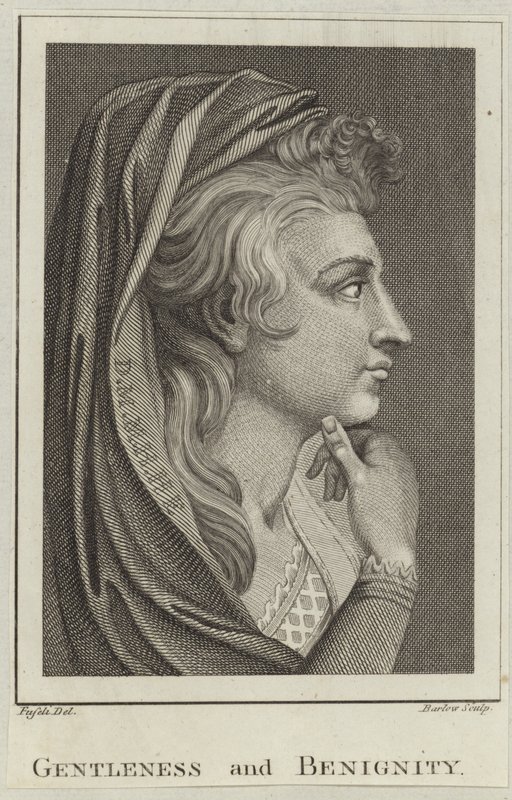 Gentileza e benignidade de Johann Heinrich Füssli