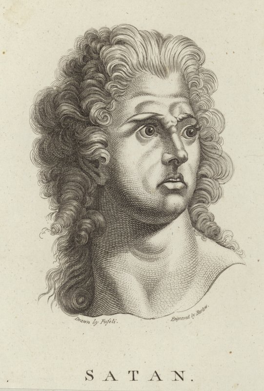 Satanás de Johann Heinrich Füssli