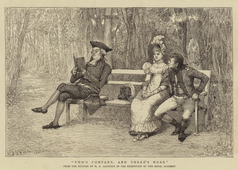 Empresa de dois e três de nenhum de Henry Gillard Glindoni