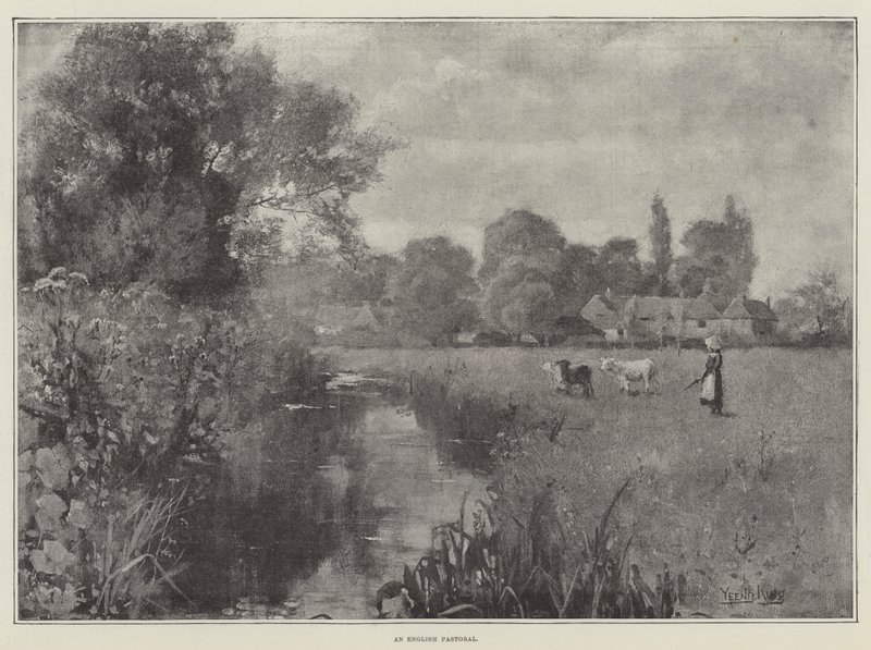 Uma pastoral inglesa de Henry John Yeend King
