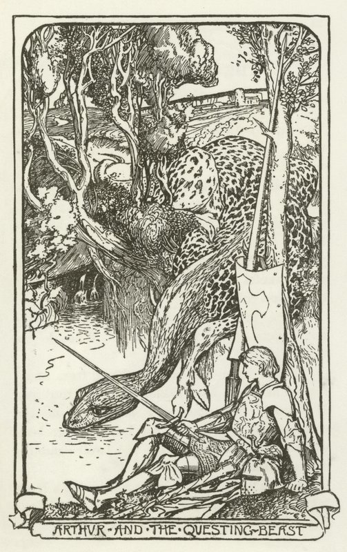 Arthur e a besta de caça de Henry Justice Ford