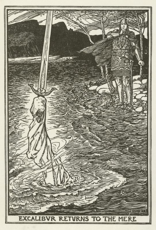Excalibur retorna ao mero de Henry Justice Ford