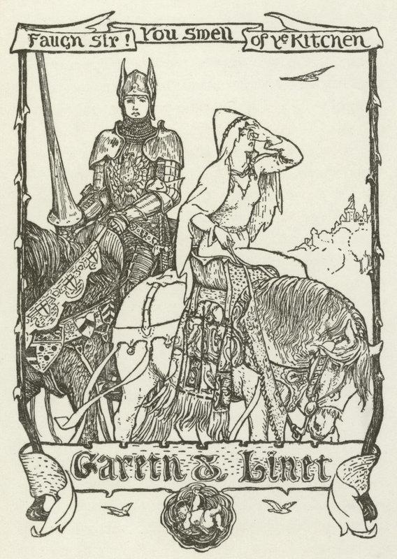 Gareth e Linet de Henry Justice Ford
