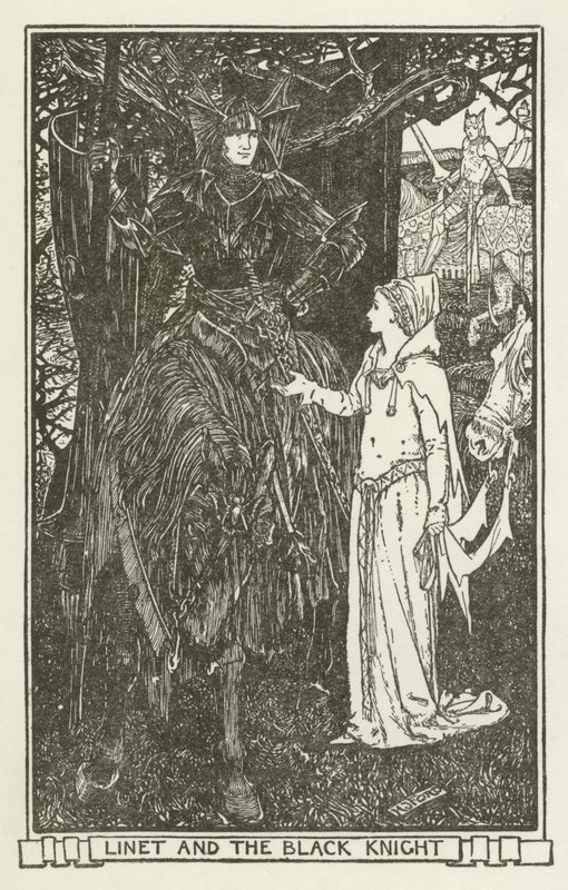 Linet e o Cavaleiro Negro de Henry Justice Ford