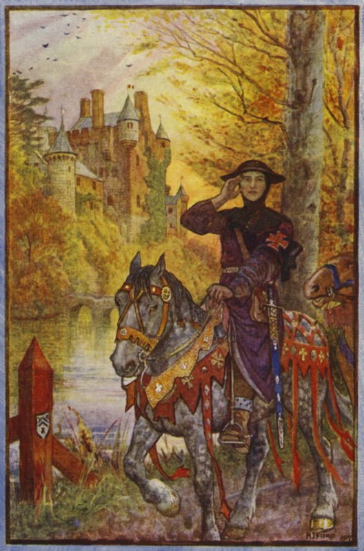 O Senhor de Joinville a caminho da Cruzada de Henry Justice Ford