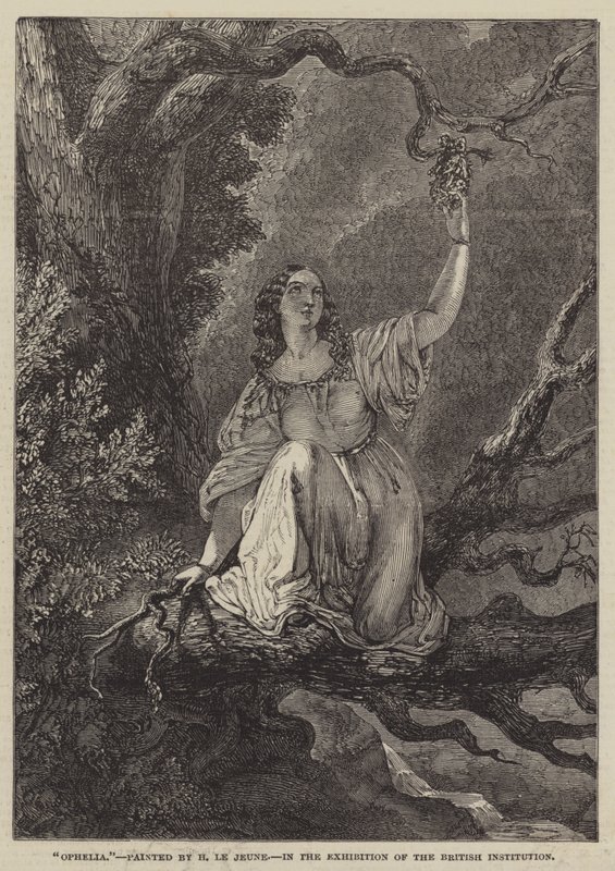 Ofélia de Henry Le Jeune