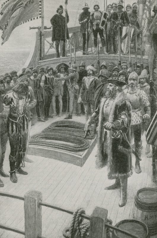 Magellan reprime a revolta de Henry Marriott Paget