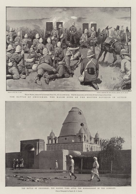 A Batalha de Omdurman de Henry Marriott Paget
