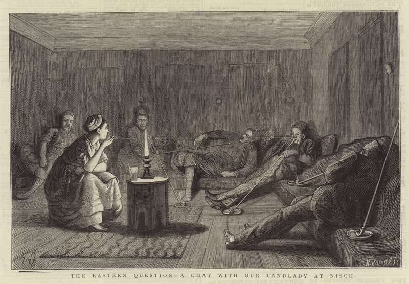 The Eastern Question, um bate-papo com nossa proprietária em Nisch de Henry Marriott Paget