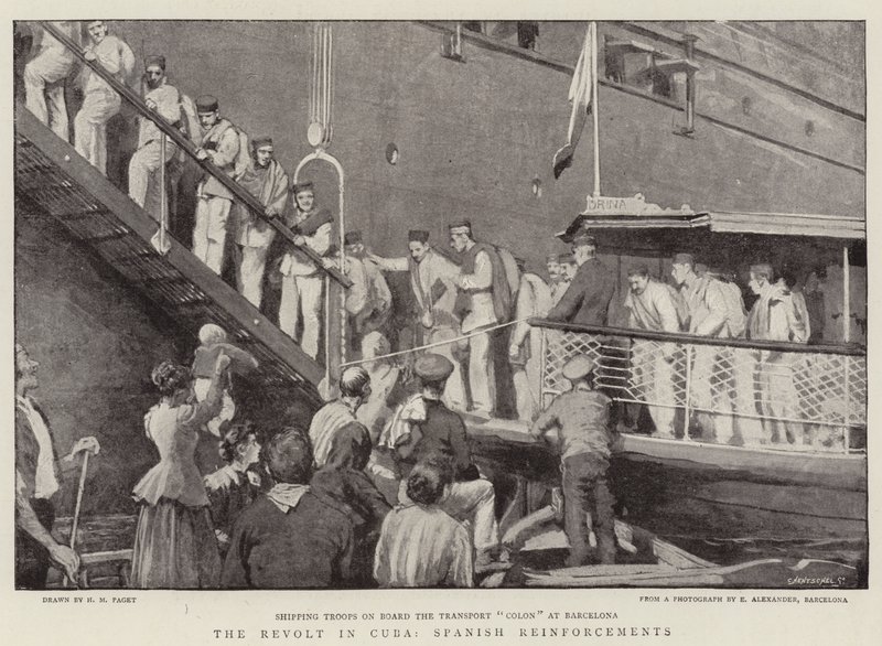 A Revolta em Cuba, Reforços Espanhóis de Henry Marriott Paget