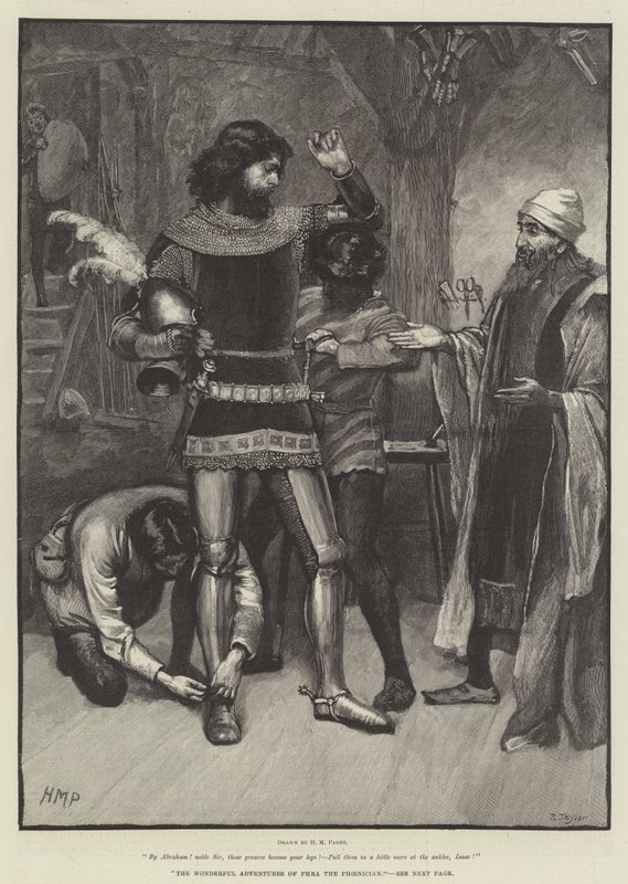 As maravilhosas aventuras de Phra, o fenício de Henry Marriott Paget
