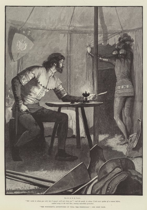As maravilhosas aventuras de Phra, o fenício de Henry Marriott Paget