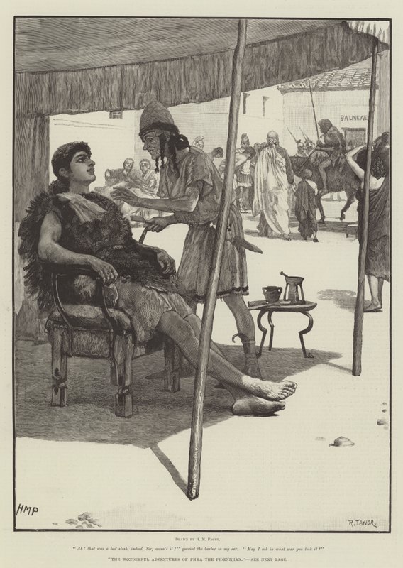 As maravilhosas aventuras de Phra, o fenício de Henry Marriott Paget