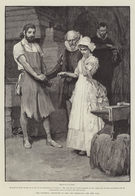 As maravilhosas aventuras de Phra, o fenício de Henry Marriott Paget