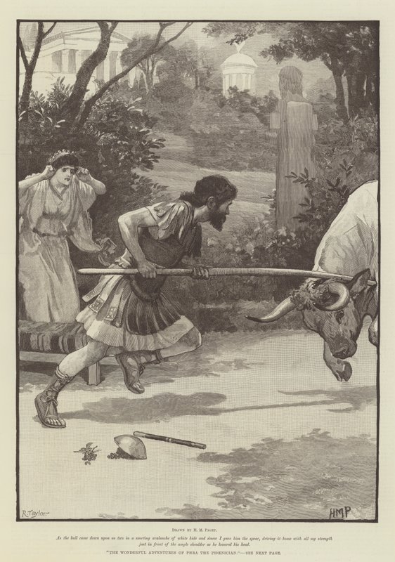 As maravilhosas aventuras de Phra, o fenício de Henry Marriott Paget