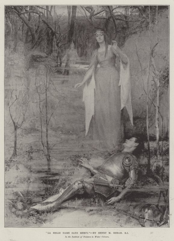 A bela dama sem agradecimentos de Henry Meynell Rheam