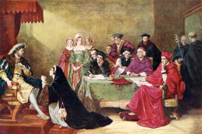 O julgamento da rainha Catarina de Henry O