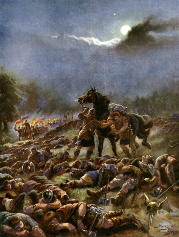 O exército envenenado de Sweyn, 1036 de Henry Payne