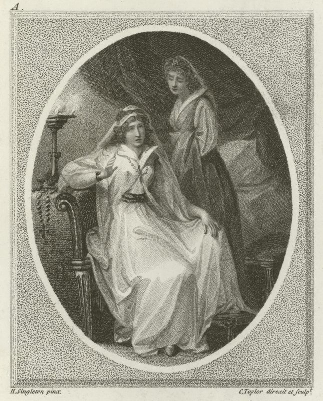 Cena de Otelo, de William Shakespeare de Henry Singleton