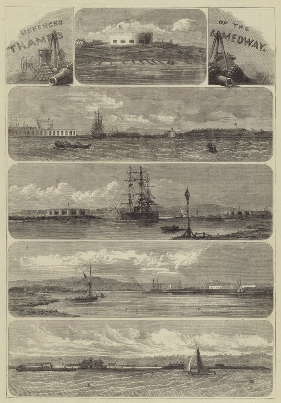 Defesas do Tamisa e Medway de Henry Spernon Tozer