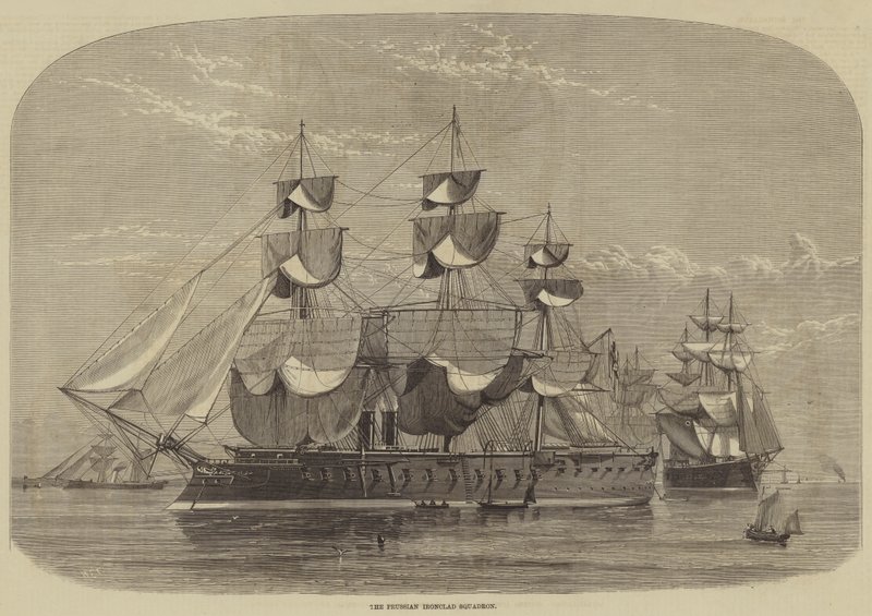 O Esquadrão Ironclad Prussiano de Henry Spernon Tozer