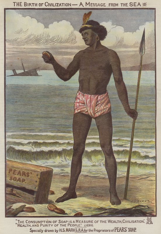 Propaganda, Sabonete Pêra (Cromolitho) de Henry Stacey Marks