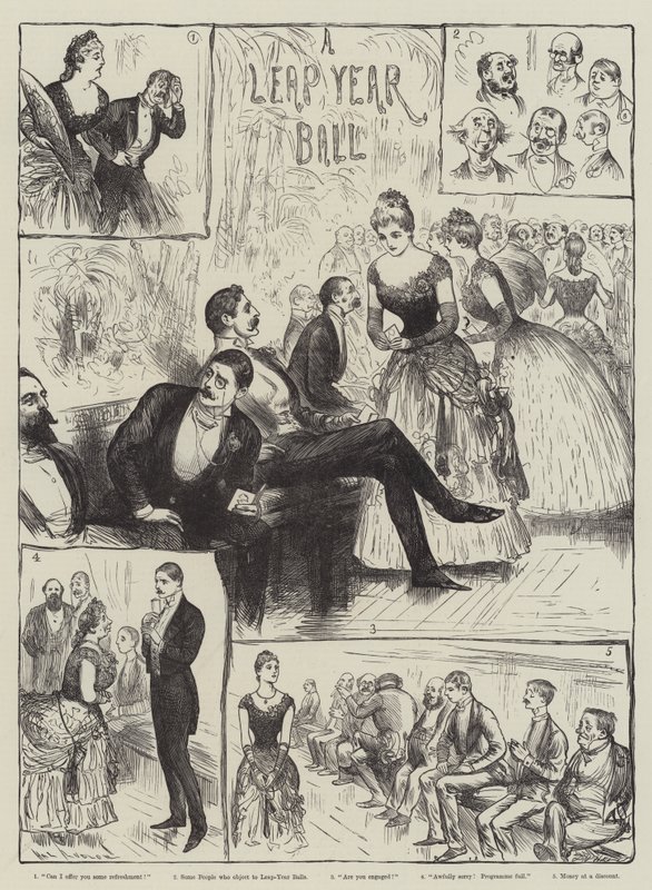 Uma bola de ano bissexto de Henry Stephen Ludlow