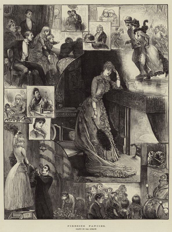 Fantasias à beira da lareira de Henry Stephen Ludlow