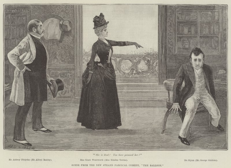 Cena da New Strand Farcical Comedy, O Balão de Henry Stephen Ludlow