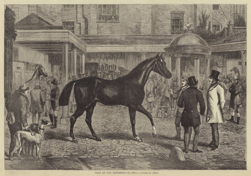 Venda no Old Tattersall&39;s de Henry Thomas Alken