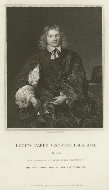 Lucius Cary, Visconde Falkland de Henry Thomas Ryall