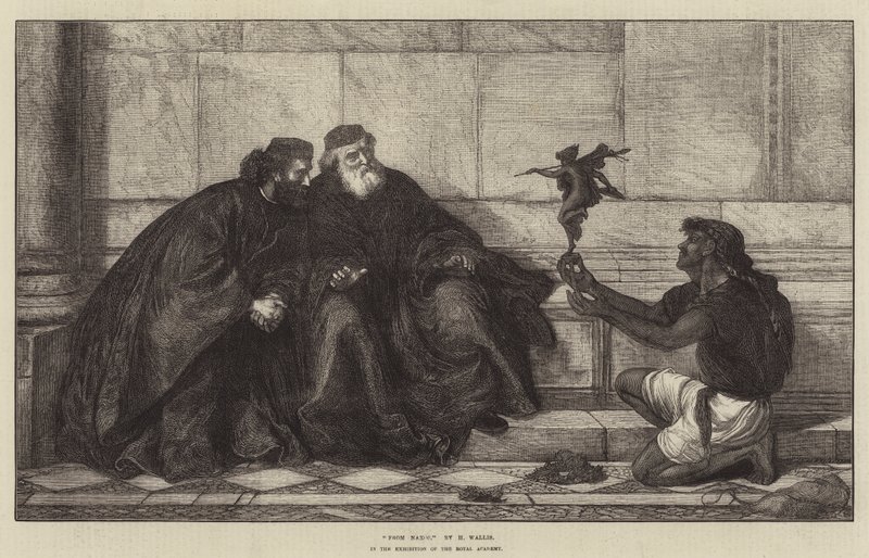 De Naxos, na Exposição da Real Academia de Henry Wallis