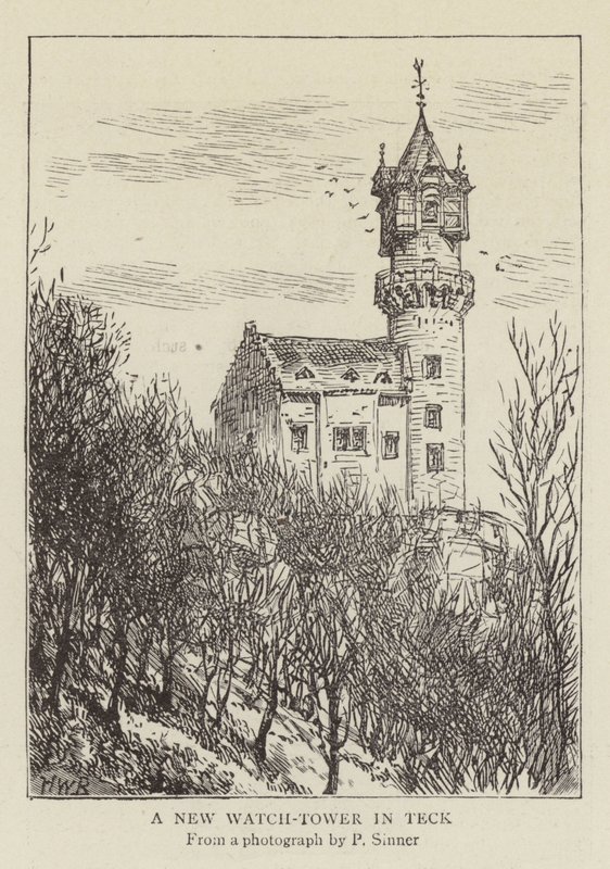 Uma nova torre de vigia em Teck de Henry William Brewer