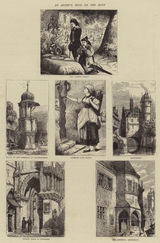 Uma turnê de artista no principal de Henry William Brewer