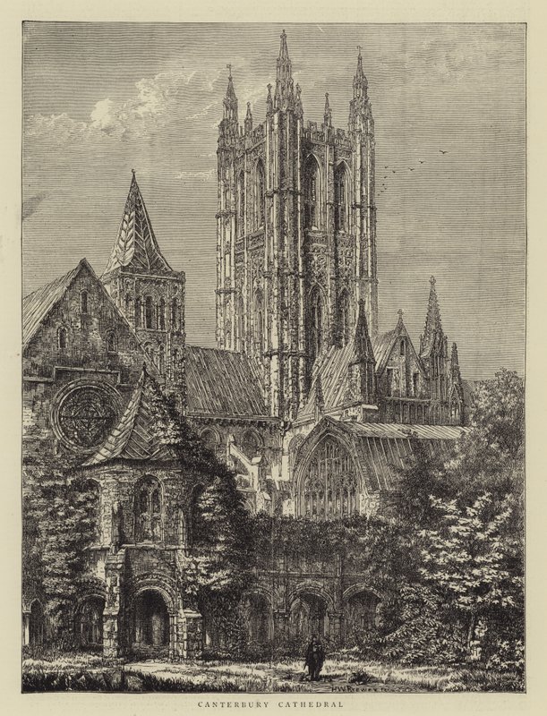 Catedral de Canterbury de Henry William Brewer