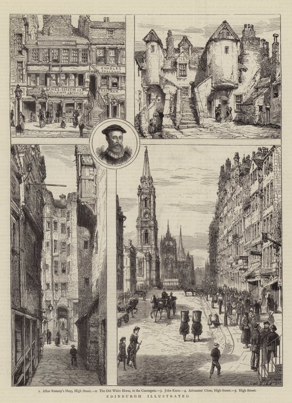 Edinburgh Illustrated de Henry William Brewer
