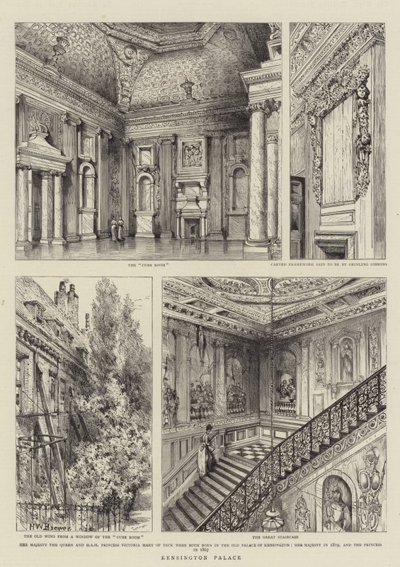 Palácio de Kensington de Henry William Brewer