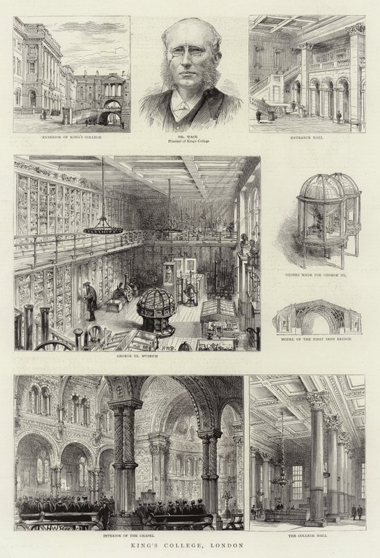 Faculdade do rei, Londres de Henry William Brewer