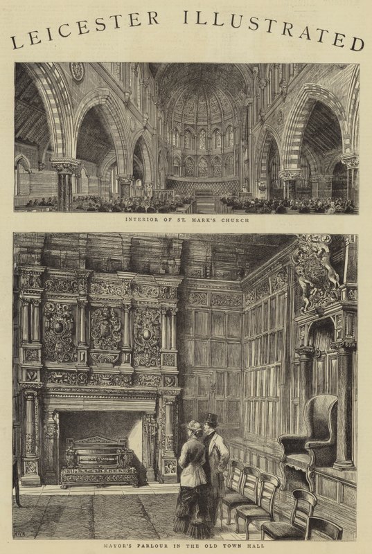 Leicester Illustrated de Henry William Brewer