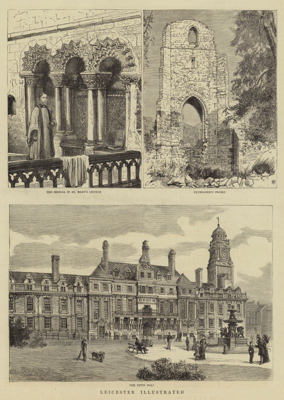 Leicester Illustrated de Henry William Brewer