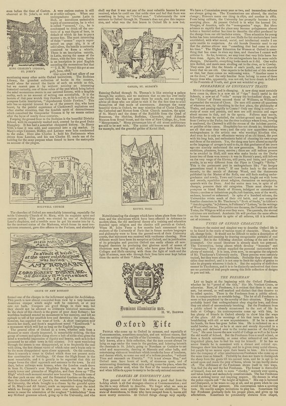 Oxford Illustrated de Henry William Brewer