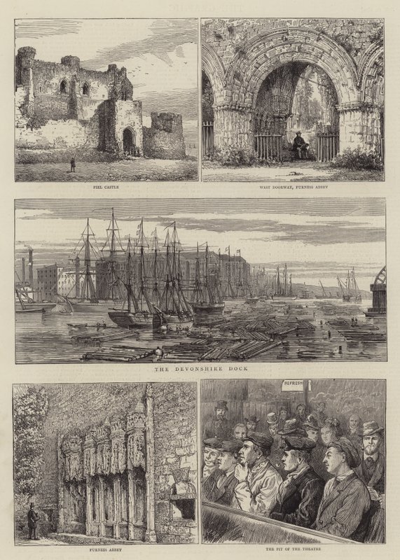 Sketches em Barrow-in-Furness de Henry William Brewer