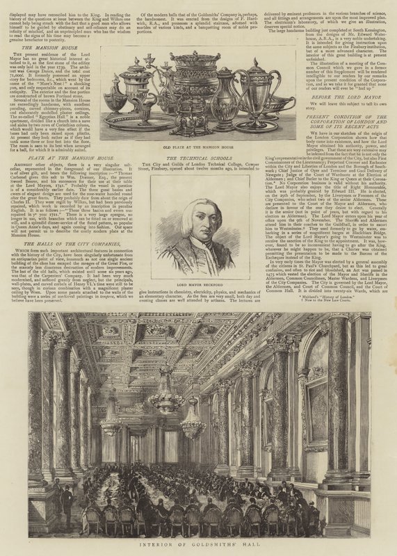 A Corporação de Londres de Henry William Brewer
