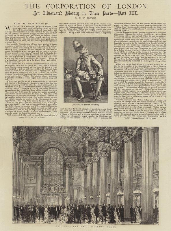 A Corporação de Londres de Henry William Brewer