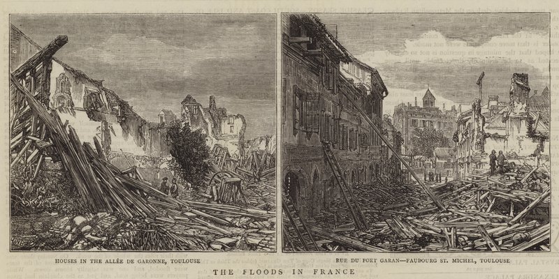 As inundações na França de Henry William Brewer